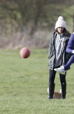 MICHELLE KEEGAN at a Park in Essex 03/07/2017