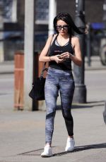 MICHELLE KEEGAN in Tights Out and About in Essex 03/13/2017