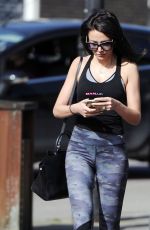 MICHELLE KEEGAN in Tights Out and About in Essex 03/13/2017