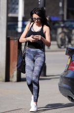 MICHELLE KEEGAN in Tights Out and About in Essex 03/13/2017