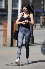 MICHELLE KEEGAN in Tights Out and About in Essex 03/13/2017