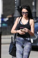 MICHELLE KEEGAN in Tights Out and About in Essex 03/13/2017