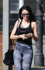MICHELLE KEEGAN in Tights Out and About in Essex 03/13/2017