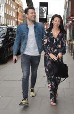 MICHELLE KEEGAN Out and About in London 03/28/2017