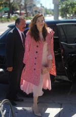 MICHELLE MONAGHAN Arrives at NBC Party in Los Angeles 03/06/2017