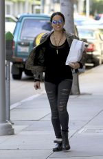 MICHELLE RODRIGUEZ Out Shopping in Beverly Hills 03/22/2017