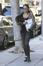 MICHELLE RODRIGUEZ Out Shopping in Beverly Hills 03/22/2017