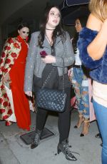 MICHELLE TRACHTENBERG Leaves Catch La in West Hollywood 03/24/2017