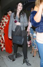 MICHELLE TRACHTENBERG Leaves Catch La in West Hollywood 03/24/2017