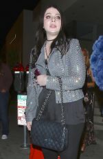MICHELLE TRACHTENBERG Leaves Catch La in West Hollywood 03/24/2017