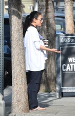 MILA KUNIS Out and About in Los Angeles 03/18/2017