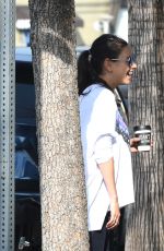 MILA KUNIS Out for Breakfast in Los Angeles 03/18/2017