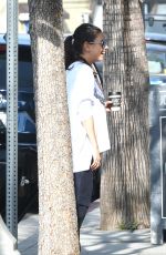MILA KUNIS Out for Breakfast in Los Angeles 03/18/2017