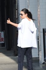 MILA KUNIS Out for Breakfast in Los Angeles 03/18/2017