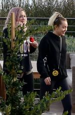 MILEY CYRUS Out for Lunch in Malibu 02/26/2017