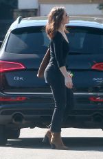 MINKA KELLY at Nine Zero One Hair Salon in West Hollywood 03/01/2017
