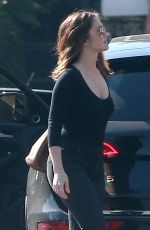 MINKA KELLY at Nine Zero One Hair Salon in West Hollywood 03/01/2017
