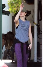 MINKA KELLY Leaves a Gym in Los Angeles 03/02/2017