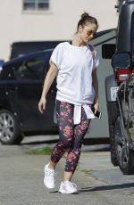 MINKA KELLY Leaves a Gym in Los Angeles 03/23/2017