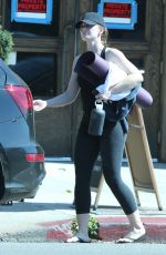 MINKA KELLY Leaves Yoga Studio in Los Angeles 02/28/2017