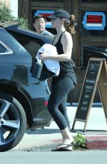 MINKA KELLY Leaves Yoga Studio in Los Angeles 02/28/2017