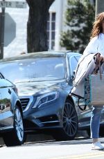 MINKA KELLY Out Shopping in Beverly Hills 03/23/2017