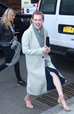 MIREILLE ENOS Out and About in New York 03/08/2017