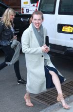 MIREILLE ENOS Out and About in New York 03/08/2017