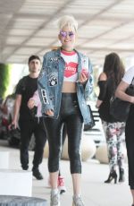 MIRIAM and OLIVIA NERVO Leaves Their Hotel in Miami 03/23/2017