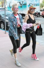 MIRIAM and OLIVIA NERVO Leaves Their Hotel in Miami 03/23/2017
