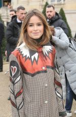 MIROSLAVA DUMA at Moncler Fashion Show in Paris 03/07/2017