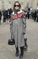 MIROSLAVA DUMA at Moncler Fashion Show in Paris 03/07/2017