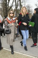 MIROSLAVA DUMA at Moncler Fashion Show in Paris 03/07/2017