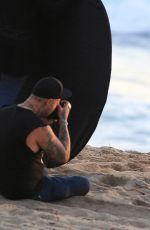 MISCHA BARTON in Bkini on the Set of a Photoshoot for 138 Water in Malibu 03/13/2017
