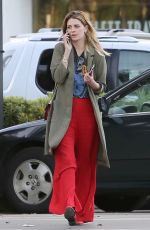 MISCHA BARTON Out and About in Studio City 03/05/2017
