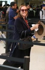 MOLLY SHANNON at LAX Airport in Los Angeles 03/08/2017