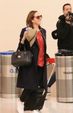 MOLLY SHANNON at LAX Airport in Los Angeles 03/08/2017