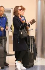 MOLLY SHANNON at LAX Airport in Los Angeles 03/08/2017