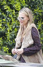 MOLLY SIMS Out and About in Los Angeles 03/22/2017