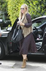 MOLLY SIMS Out and About in Los Angeles 03/22/2017