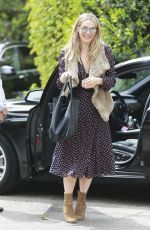 MOLLY SIMS Out and About in Los Angeles 03/22/2017