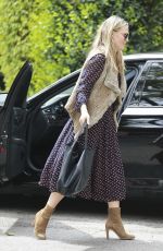 MOLLY SIMS Out and About in Los Angeles 03/22/2017