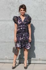 MONICA CRUZ Arrives at Armani Fashion Show in Milan 02/27/2017