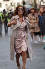 MYLEENE KLASS Arrives at Global Radio in London 03/28/2017