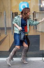 MYLEENE KLASS Arrives at Global Radio in London 03/29/2017