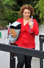 NADIA SAWALHA at ITV Studios in London 03/08/2017