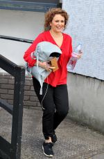 NADIA SAWALHA at ITV Studios in London 03/08/2017