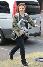 NADIA SAWALHA Leaves ITV Studios in London 03/07/2017