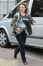 NADIA SAWALHA Leaves ITV Studios in London 03/07/2017
