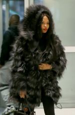 NAOMI CAMPBELL at JFK Airport in New York 03/11/2019